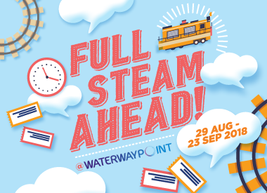 Full Steam Ahead at Waterway Point